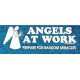 Angels at work - Klistermærke