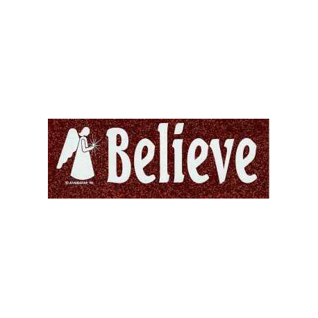 Bumper sticker Believe